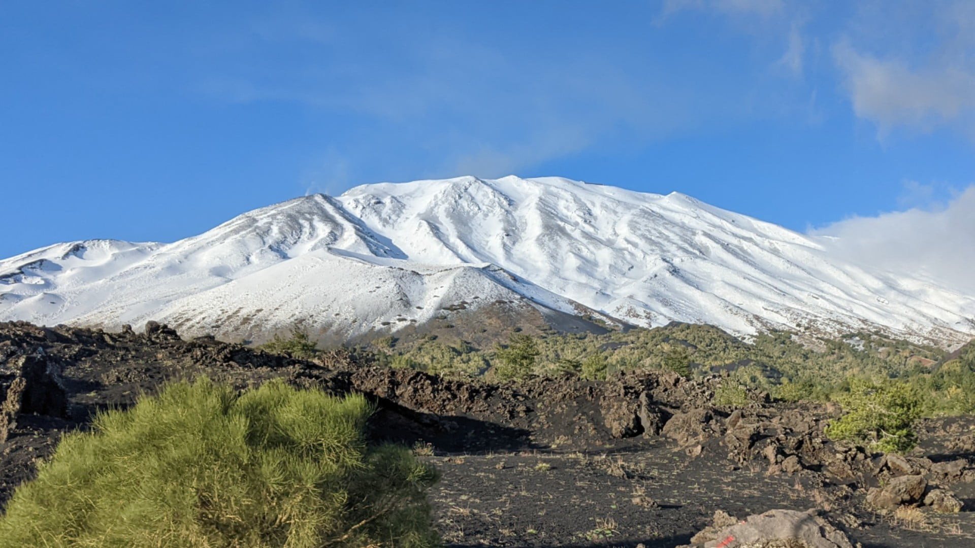 Mount Etna, the finish of the Two Volcano Sprint