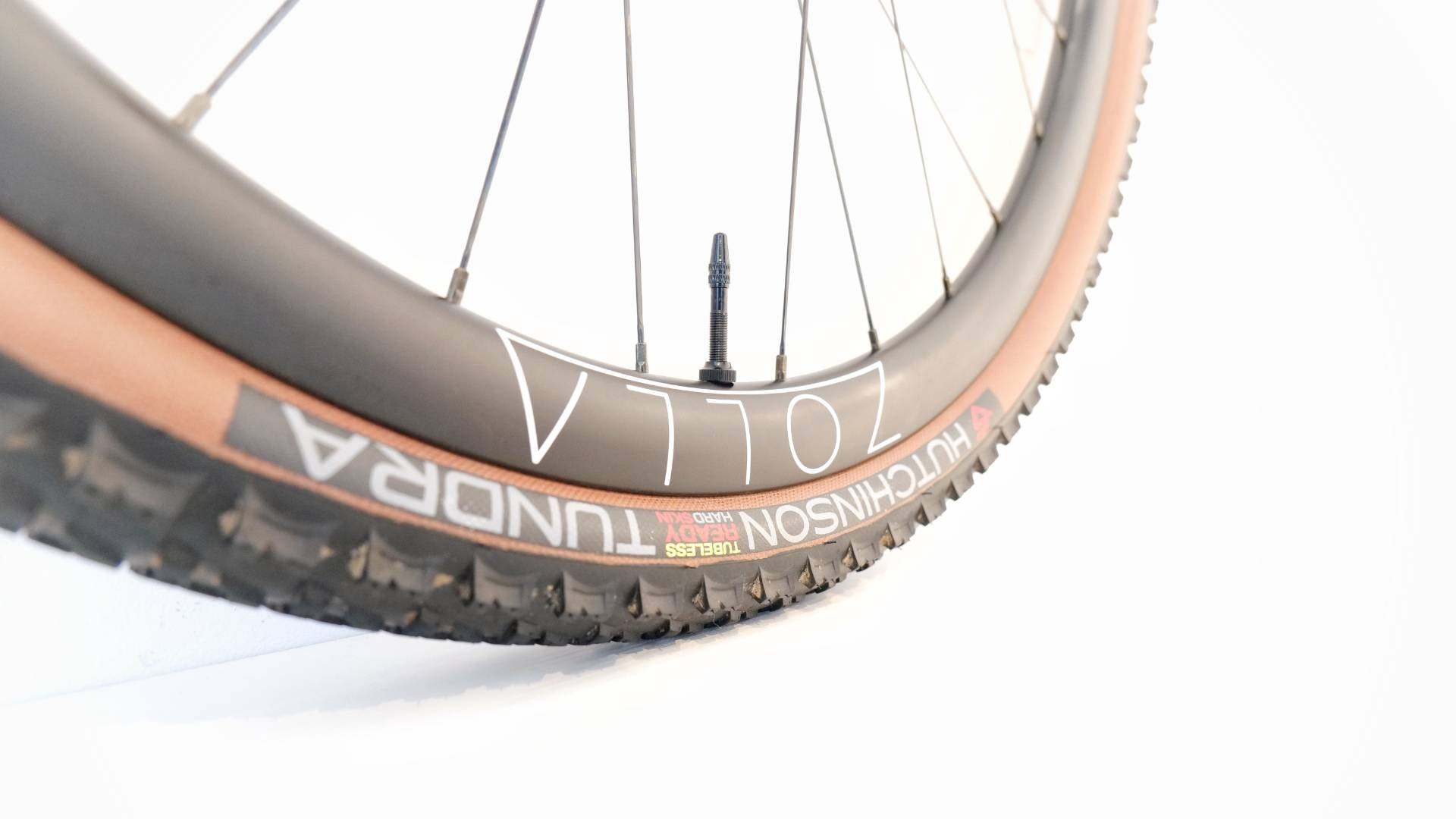 Zolla wheel on a wet mountain road